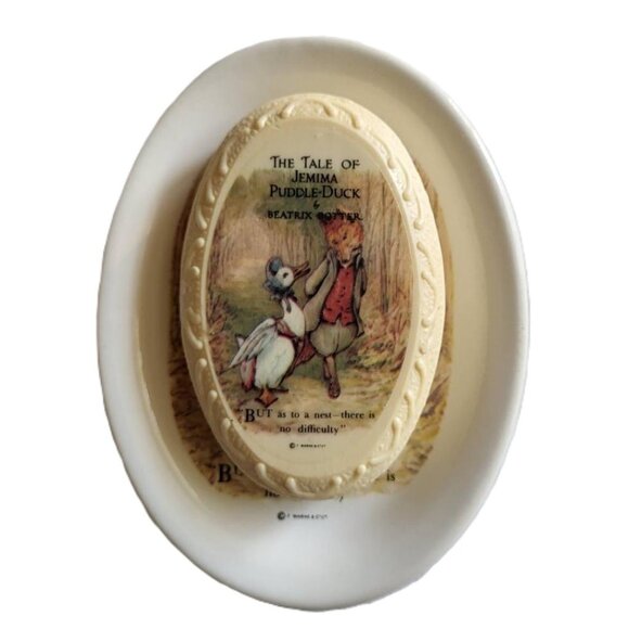 Beatrix Potter Soap Dish & Soap - The Tale of Jemima Puddle-Duck - Picture 3 of 9